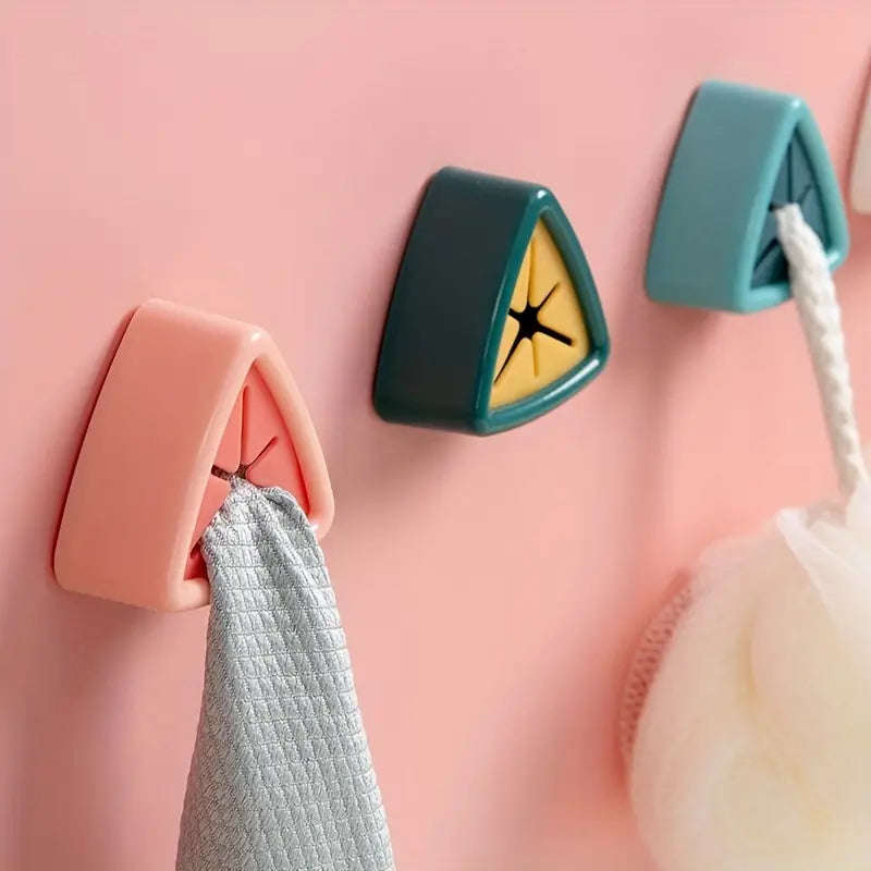 Wall Mounted hook Triangle Shaped 3 PCS