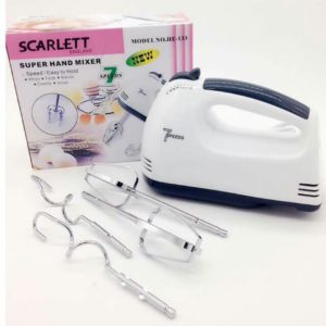 Multifunctional Scarlett Hand Mixer 7 Speed Hot Selling