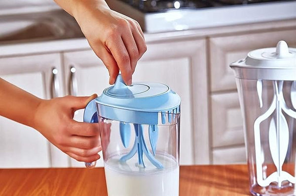 Handheld Milk & Lassi Frother – Manual Whisk & Mixer for Kitchen Use