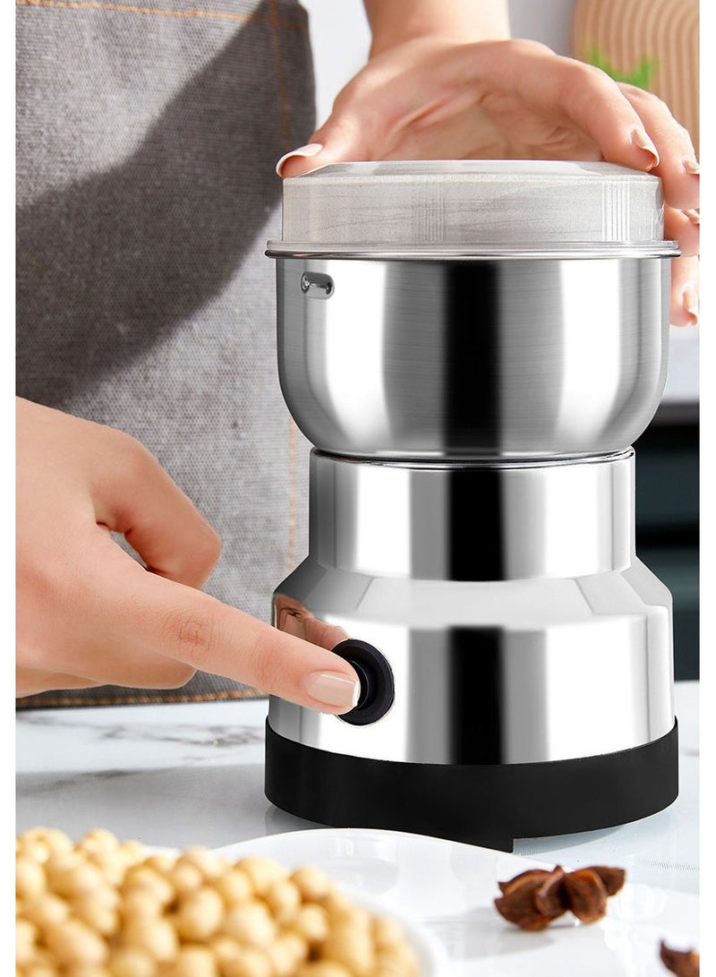 Multi-Purpose RAF Electric Grinder 4 Blades For Spices, Masala, Coffee Grinding Machine 300 Watt - 200 ml
