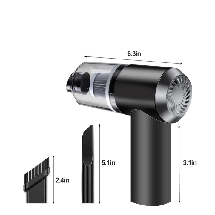 Smart Rechargeable 3 in 1 Vacuum Cleaner & Blower – Portable Power Cleaner