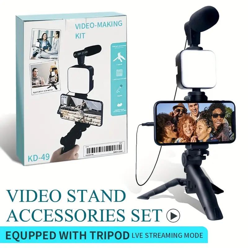 Smartphone and Camera Vlogging Video Making Kit Studio Kits