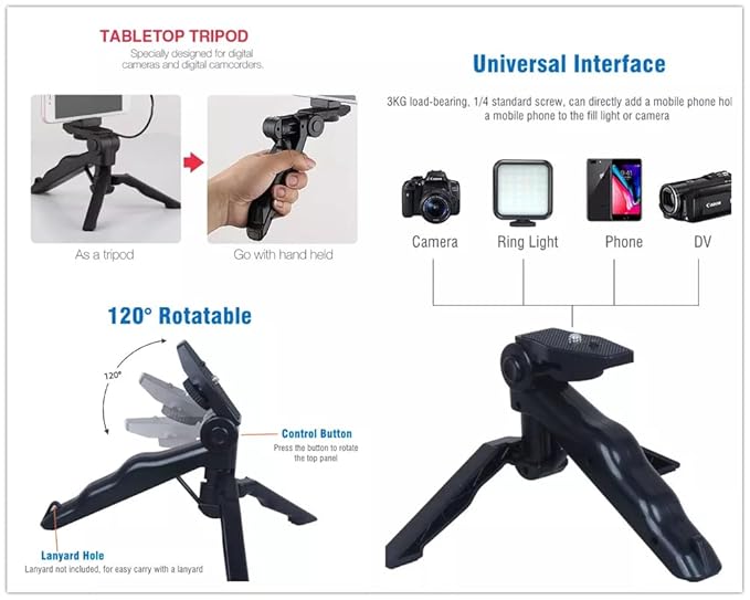 Smartphone and Camera Vlogging Video Making Kit Studio Kits