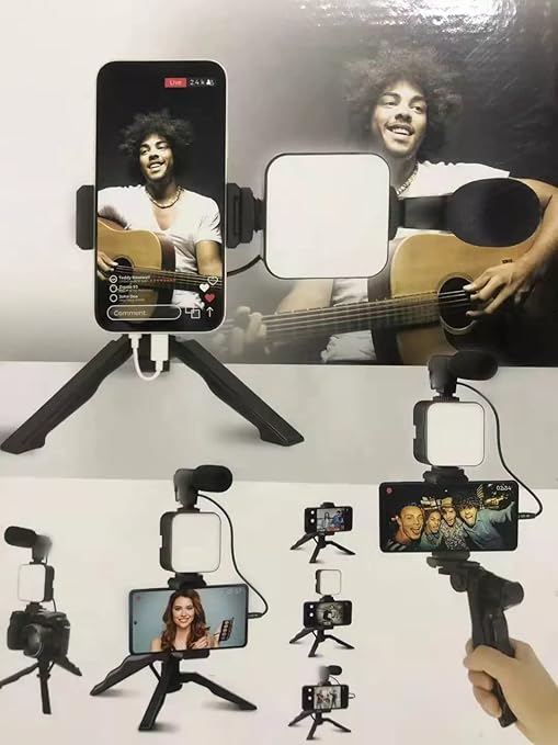 Smartphone and Camera Vlogging Video Making Kit Studio Kits