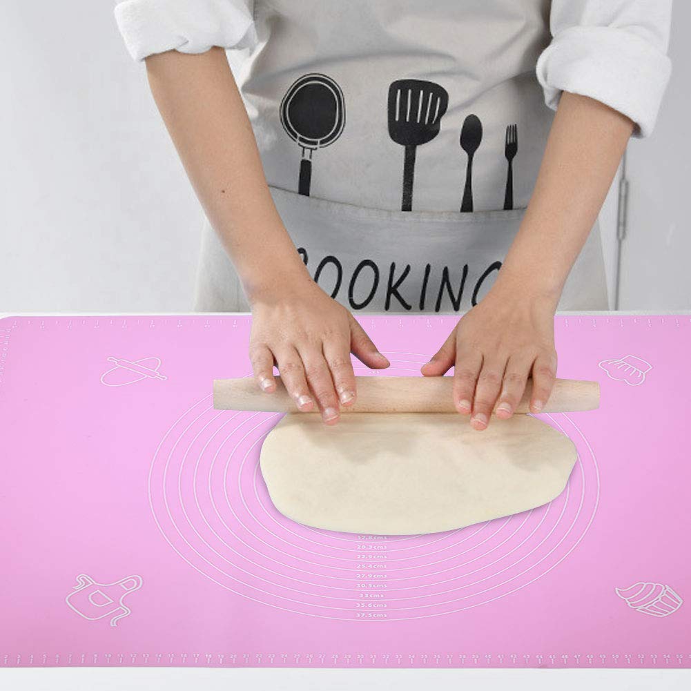 Silicone Dough Mats, Non-Slip Pastry Mats