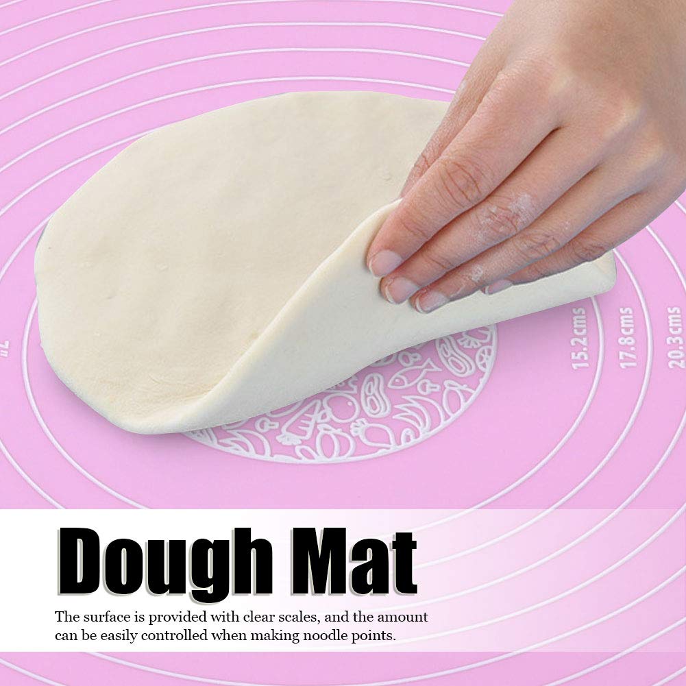 Silicone Dough Mats, Non-Slip Pastry Mats