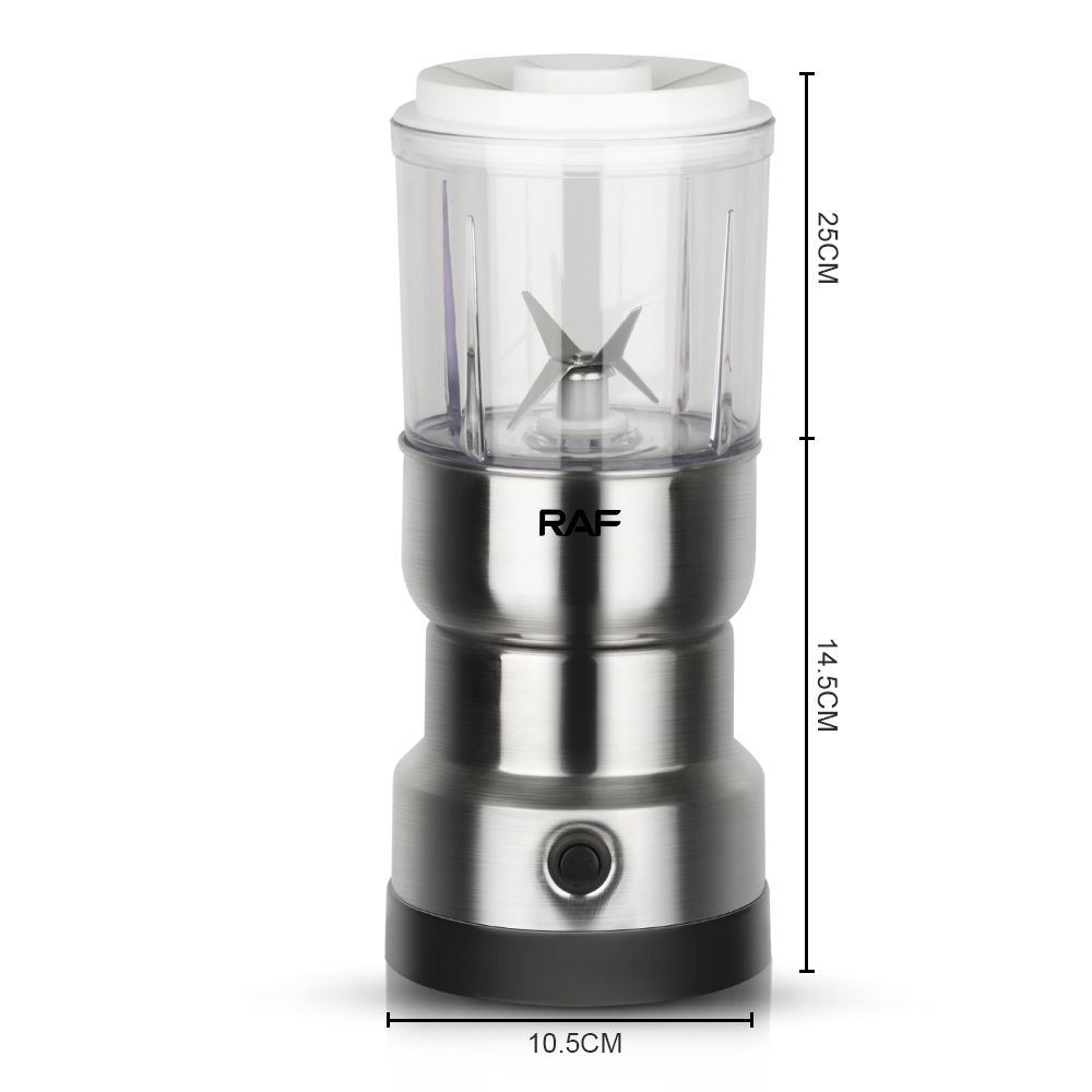 Stainless Steel 4 Blades Electric Grinder & Juicer 2 in 1 350 ML - 300 Watt