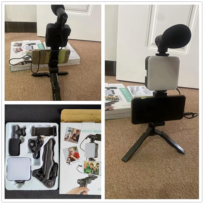 Smartphone and Camera Vlogging Video Making Kit Studio Kits