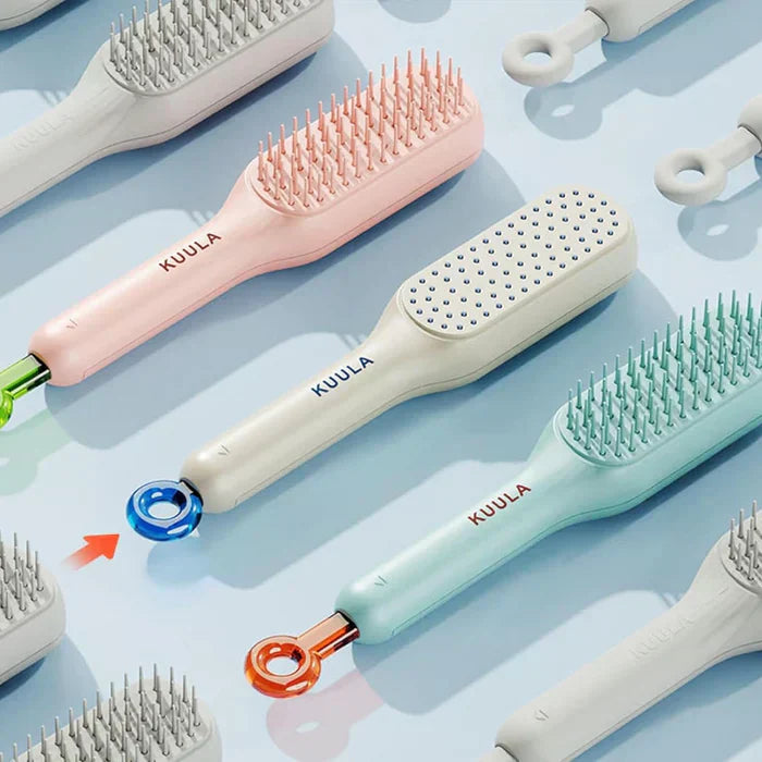 Self Cleaning Hair Massage Brush