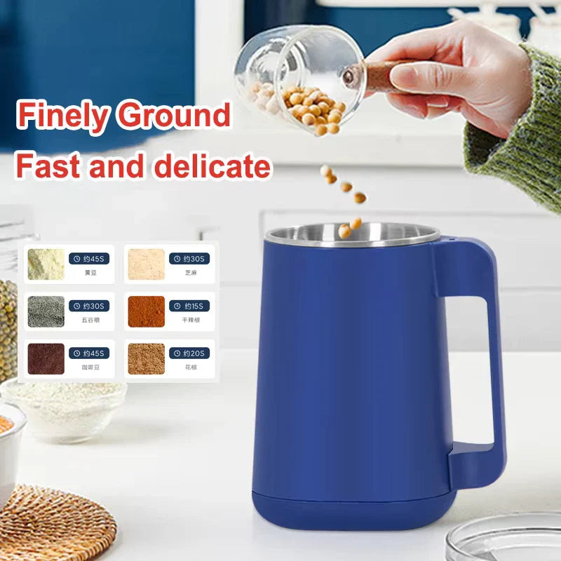 Electric Grinder 8 Blades 500 ml Stainless Steel Grinder Hot Selling