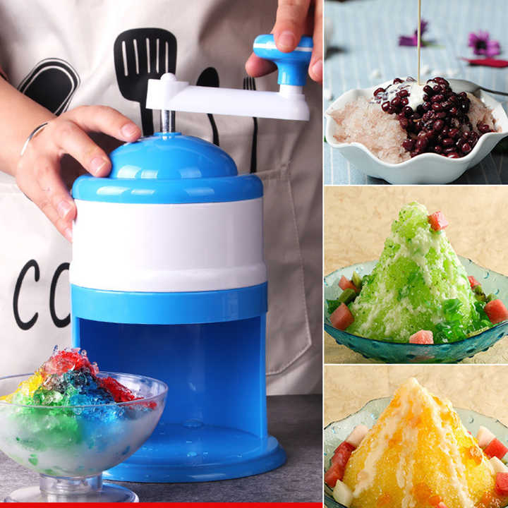 Portable Manual Ice Crusher Machine Blueidea Gola Ganda Machine - Hot Selling 2025