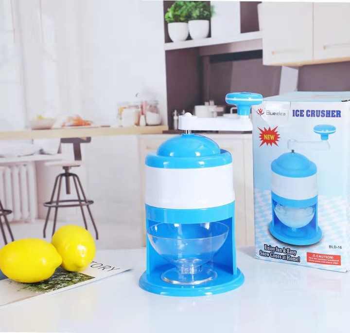 Portable Manual Ice Crusher Machine Blueidea Gola Ganda Machine - Hot Selling 2025
