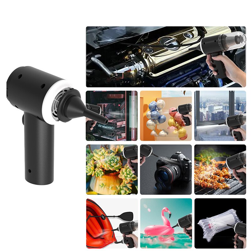 Smart Rechargeable 3 in 1 Vacuum Cleaner & Blower – Portable Power Cleaner