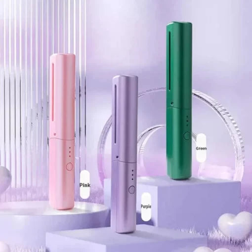 Hair Straightener Rechargeable Cordless Travel Comb - 2024 Latest Hairdressing Comb