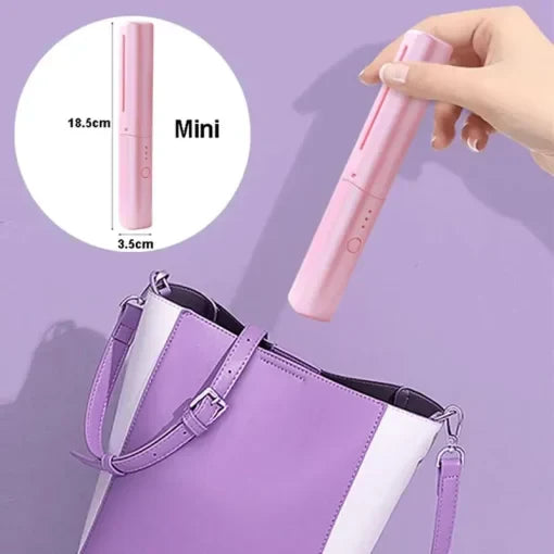 Hair Straightener Rechargeable Cordless Travel Comb - 2024 Latest Hairdressing Comb