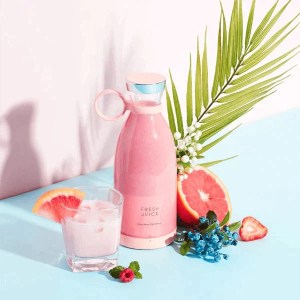Portable Mini Juicer USB Rechargeable 6 Blades
