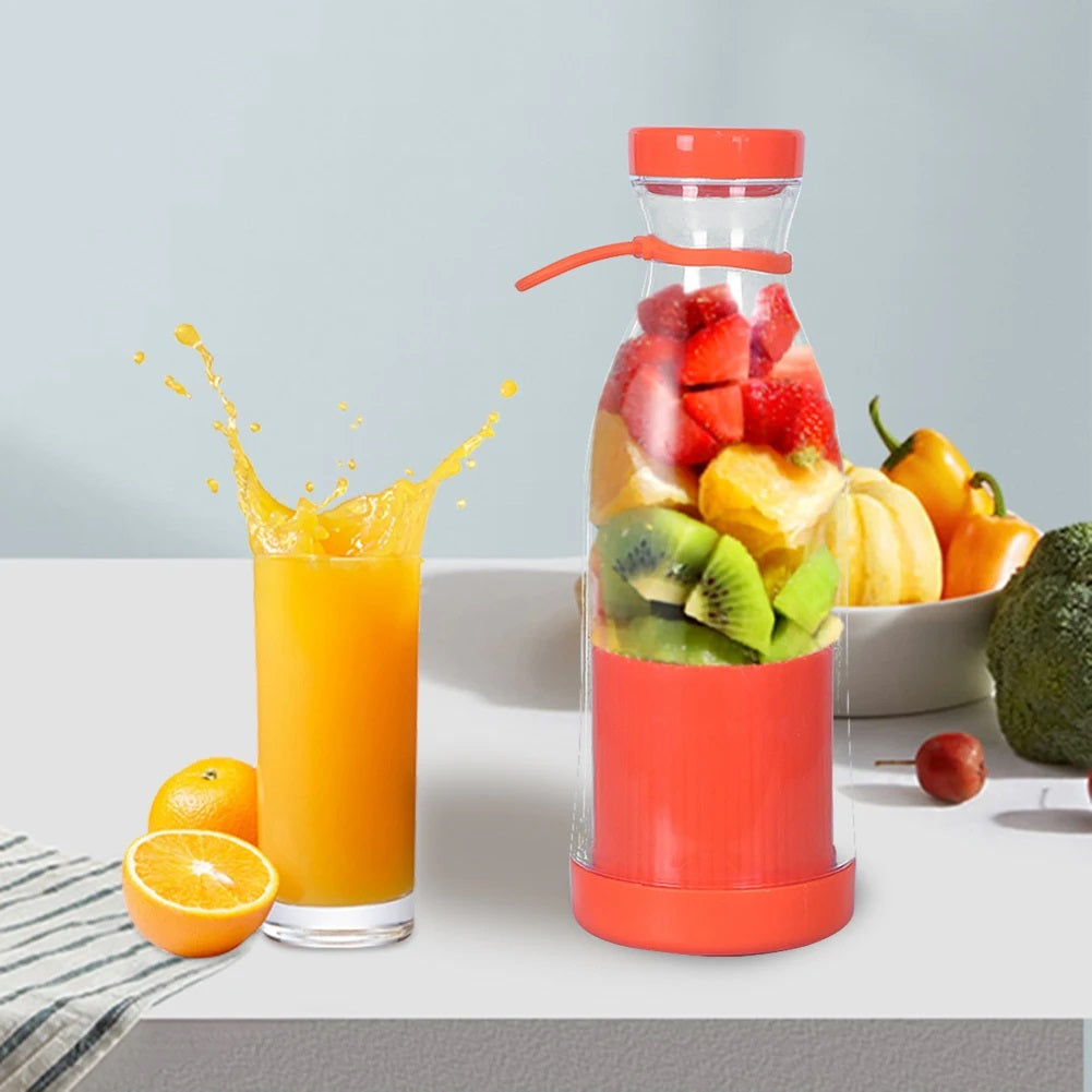 Portable Mini Juicer USB Rechargeable 6 Blades