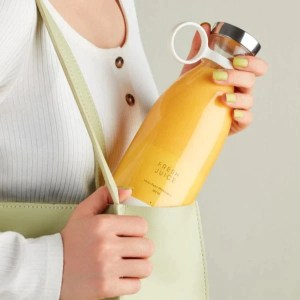 Portable Mini Juicer USB Rechargeable 6 Blades
