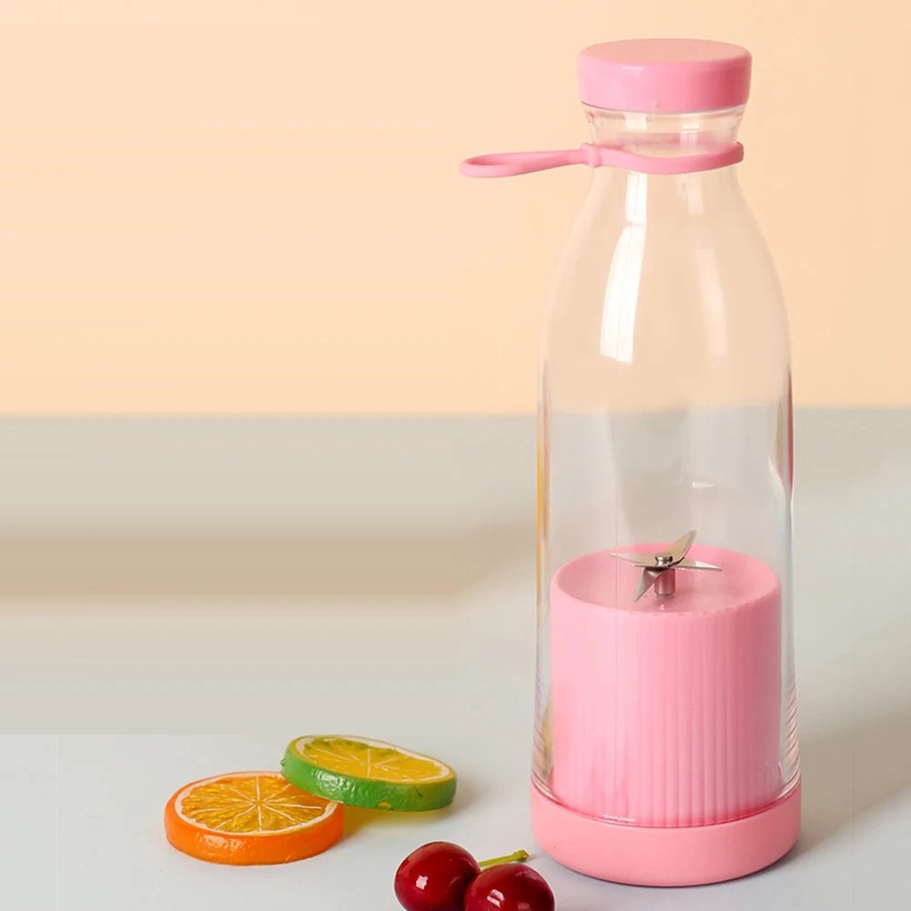 Portable Mini Juicer USB Rechargeable 6 Blades