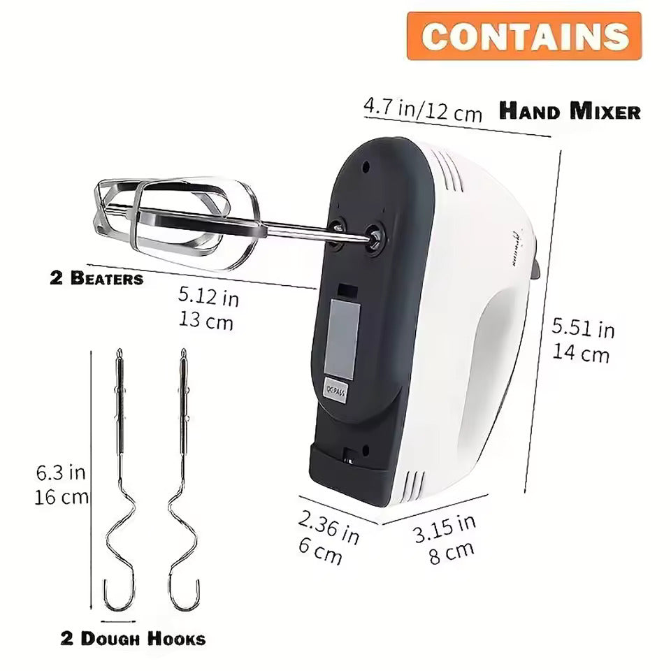 Multifunctional Scarlett Hand Mixer 7 Speed Hot Selling