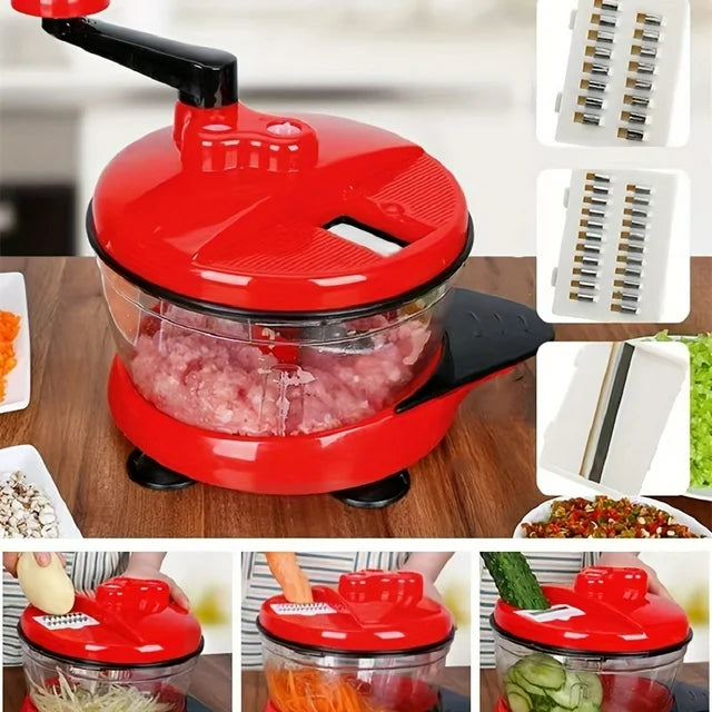 Multi-Function Shredder Vegetable Cracker Hand Stir Meat Meat Grinder Machine