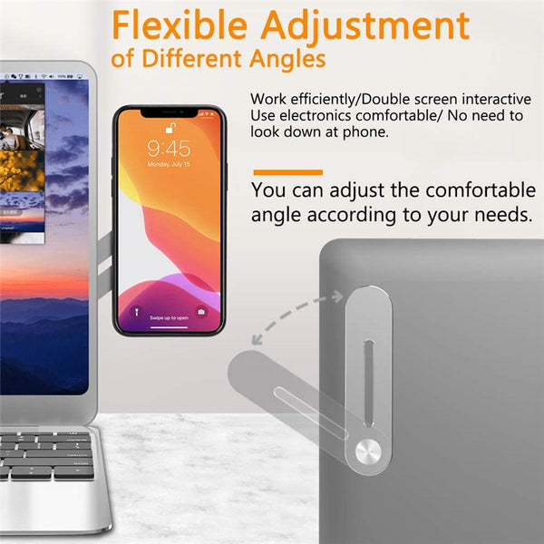 Magnetic Laptop Phone Mount | Sleek, Foldable & Perfect for Multitasking