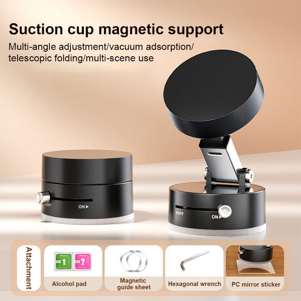 Vacuum-Lock Magnetic Phone Holder or stand